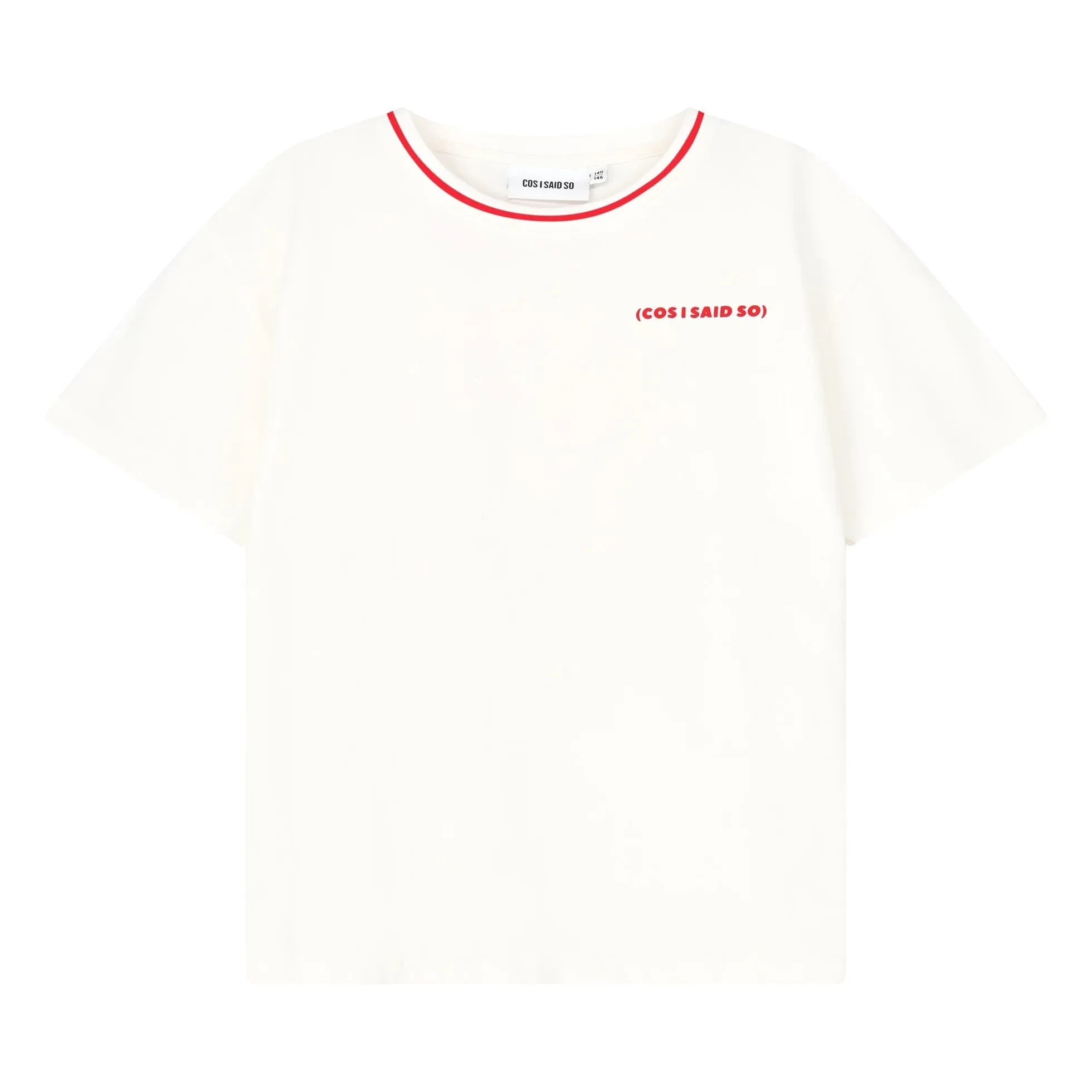 Cos I Said So - Dream Life Organic Cotton T-Shirt | White