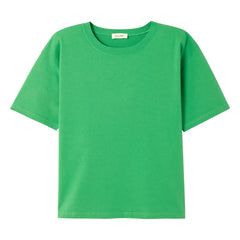American Vintage - Fizvalley Cotton T-Shirt | Green Palmier