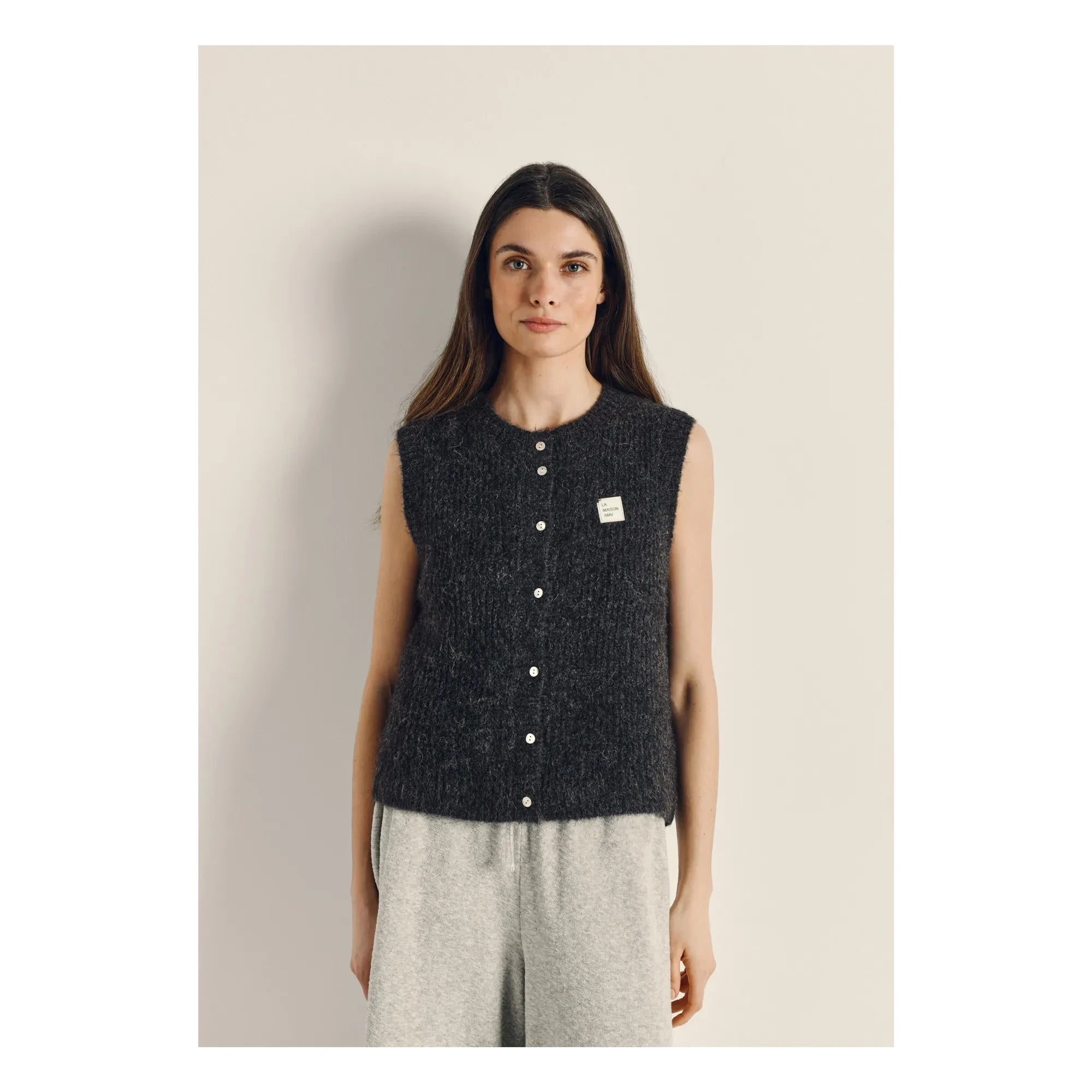 American Vintage - East Laine hırka | Kömür grisi
