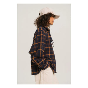 Sacrécoeur - Charlie scarf shirt | كحلي