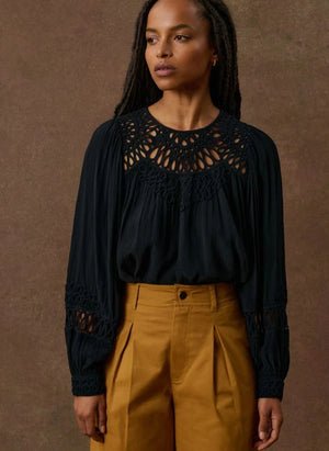 Louise Misha - Riya Blouse | Black