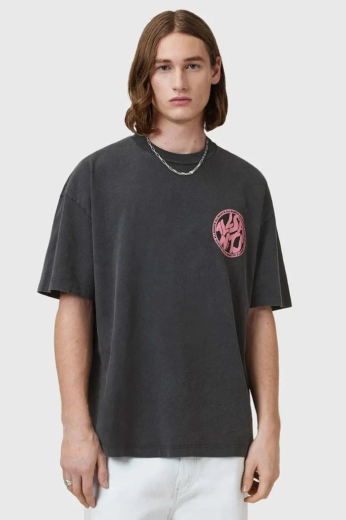 AllSaints DISTORTION Pamuklu Tişört