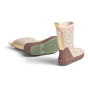 Wheat - Welly Fleuries Rain Boot | Pale Pink