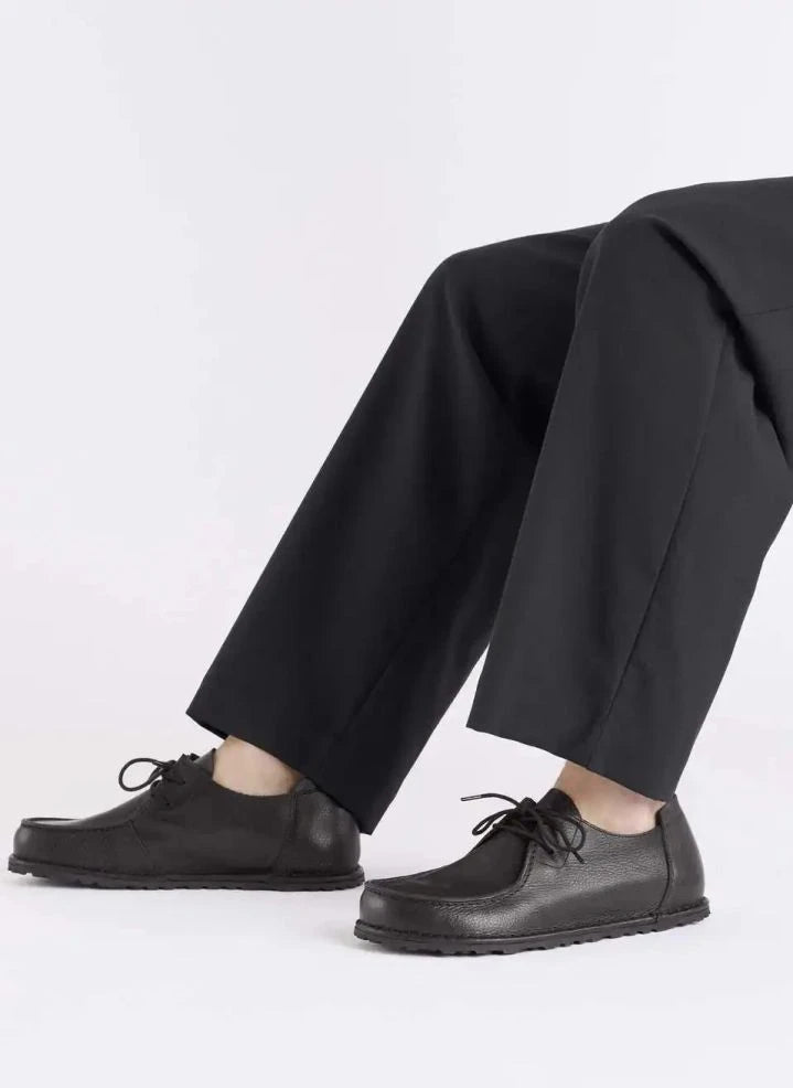 BIRKENSTOCK - Utti Dantelli Deri Loafer Ayakkabılar | Siyah