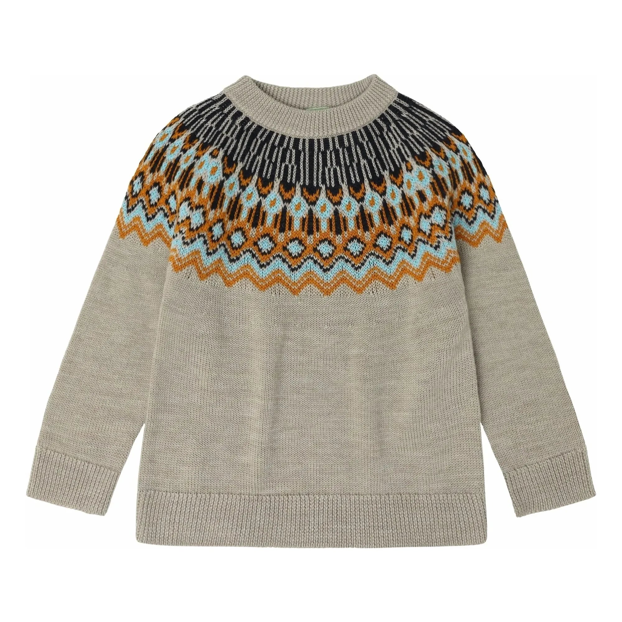 FUB - Kuzu yünü kazak | Heather beige