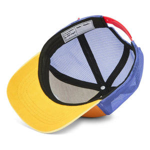Hello Hossy - Trucker Mini Organik Pamuk Kavisli Vizörlü Şapka | Camel