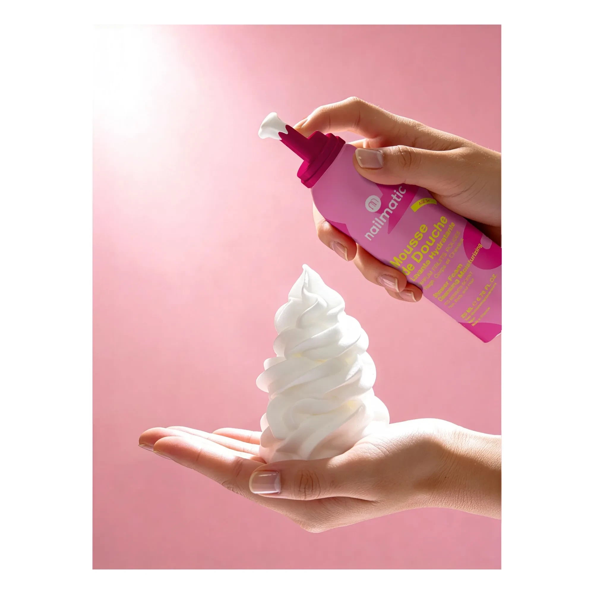 Nailmatic Kids - Kırmızı Meyveli Duş Mousse - 200 ml