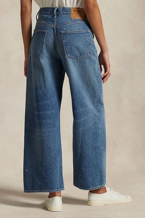 Polo Ralph Lauren Pamuklu Jean Wd Lg Crp Ankle Wide