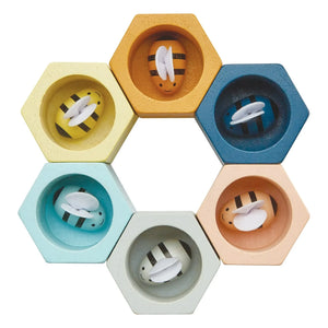 Plan Toys - Honigwaben-Zangenset