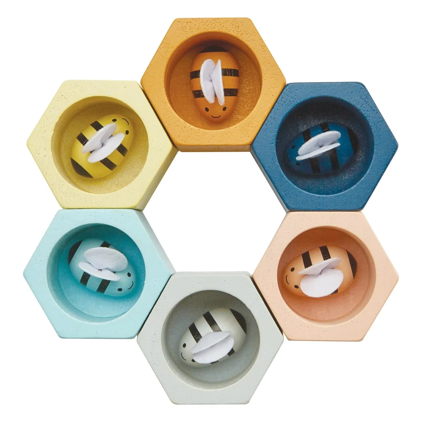 Plan Toys - Honigwaben-Zangenset