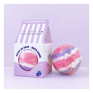 Inuwet - Dondurma frenk üzümü banyo bombası - 120 g