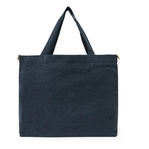 Adorna – Leinen-Einkaufstasche | Marineblau