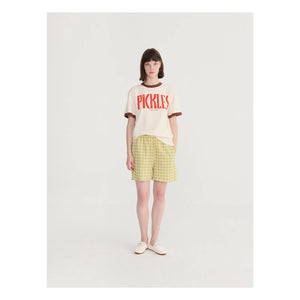 Bobo Choses - T-Shirt aus Bio-Baumwolle mit Farbblock | Creme