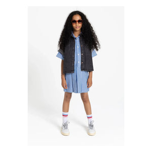 Finger in the Nose - Dakota Striped Dress | Blue