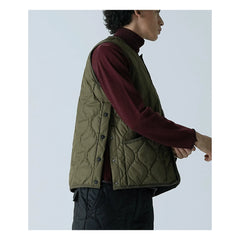 Taion - Unisex Military Sleeveless Vest | Dark Khaki