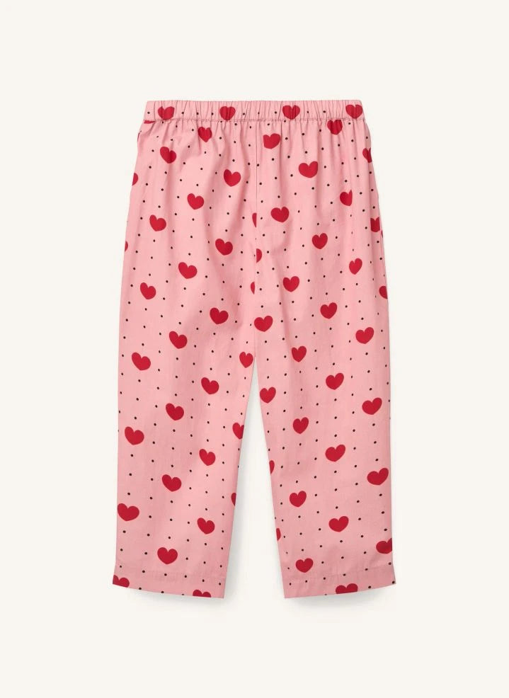 Copenhagen Colors - Organic Cotton Heart Pants | Pink