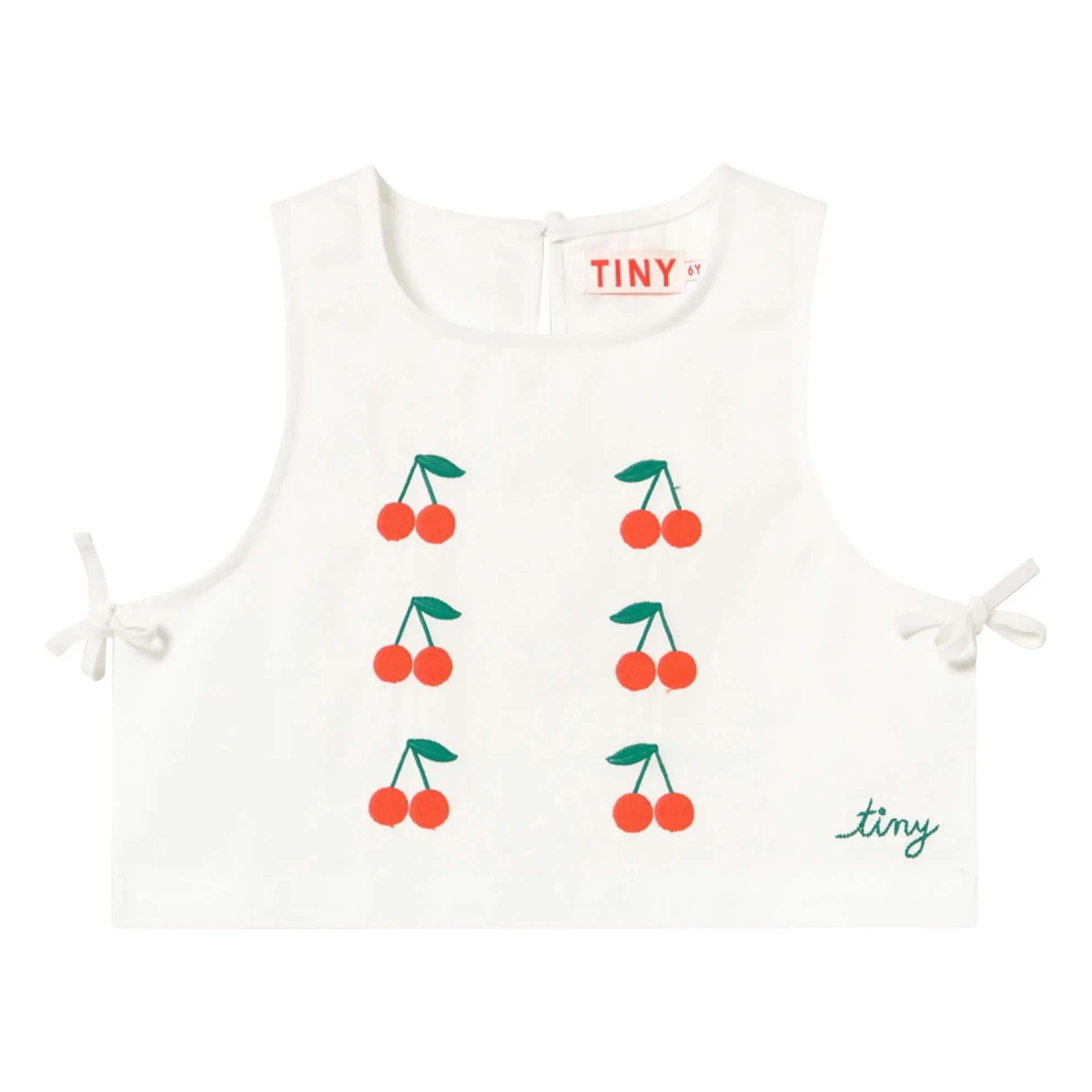 Tinycottons - Top Cerises | Beyaz
