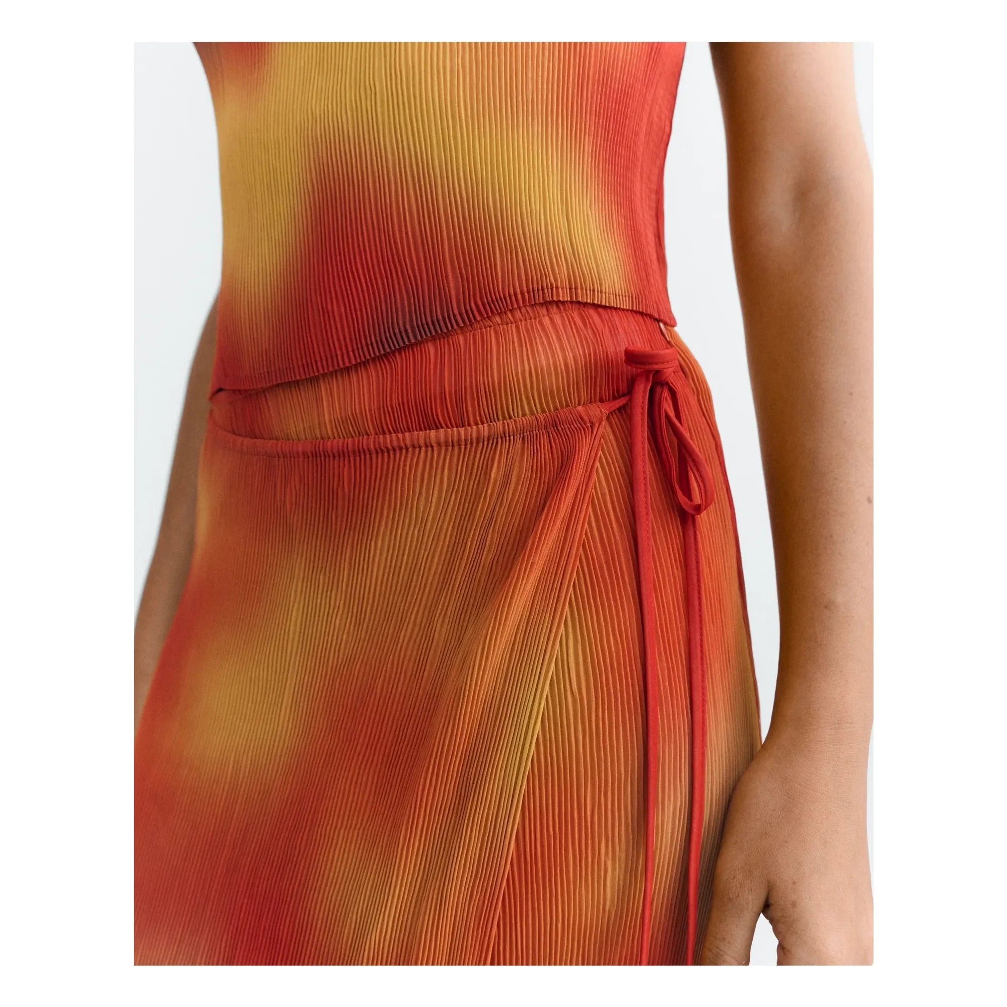 Thinking Mu - Pauline skirt | Red