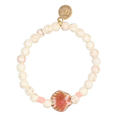 Búho - Seashell Bracelet | Candy pink