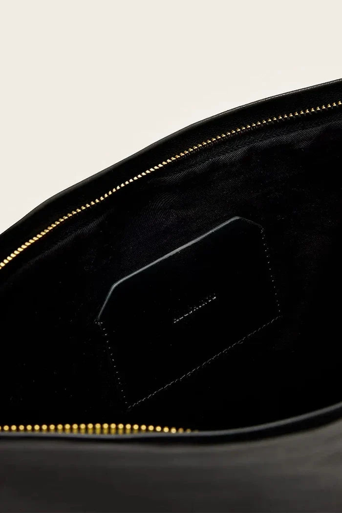 AllSaints kadın deri clutch BETTINA
