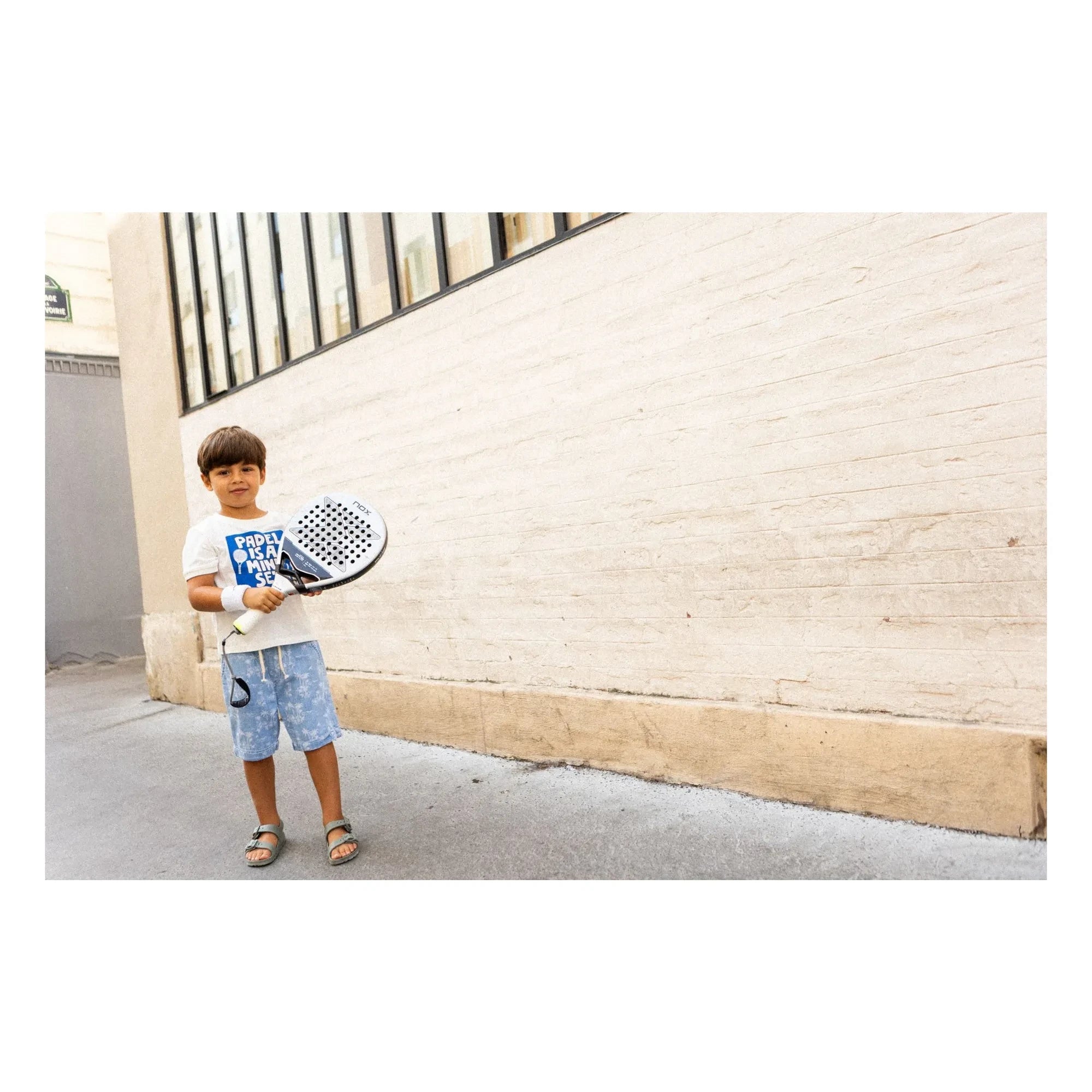 Louis Louise - Tom Padel Tişört | Beyaz
