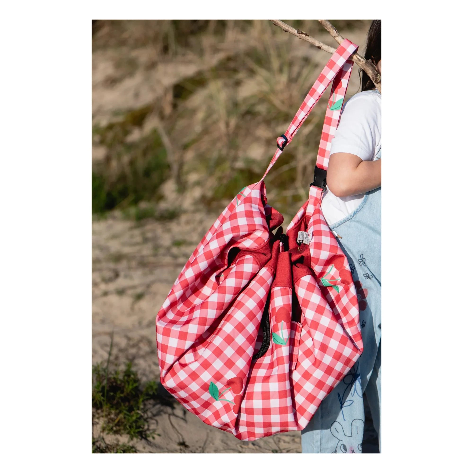 Play and Go - Noomad Outdoor Spieltasche / Matte - Picknick | Rot