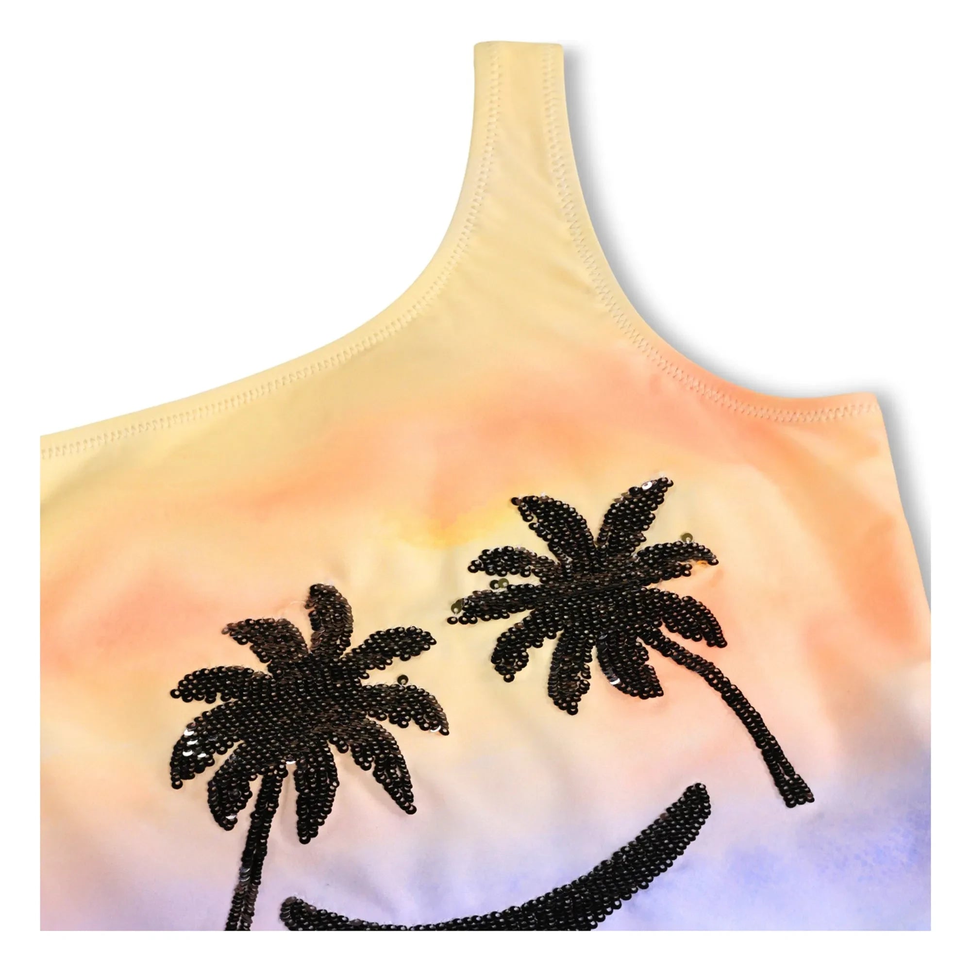 Molo - Asimetrik Mayo Nai Sunset Smile Geri Dönüştürülmüş Elyaflar | Turuncu