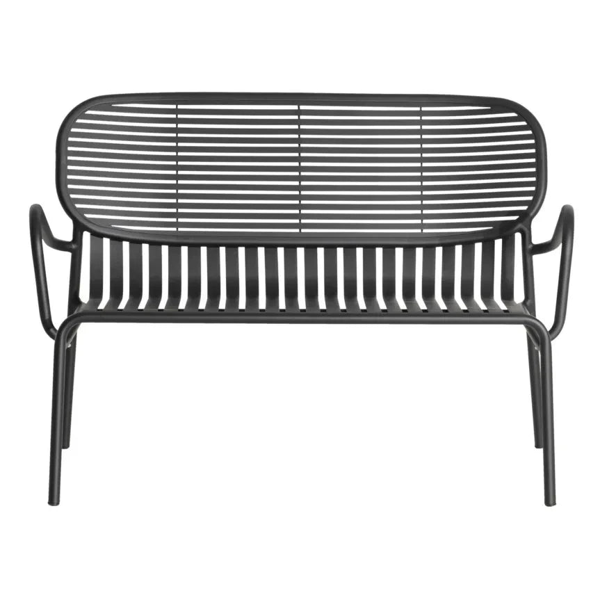 Petite friture - Weekend 2-Sitzer Lounge Sessel | Schwarz
