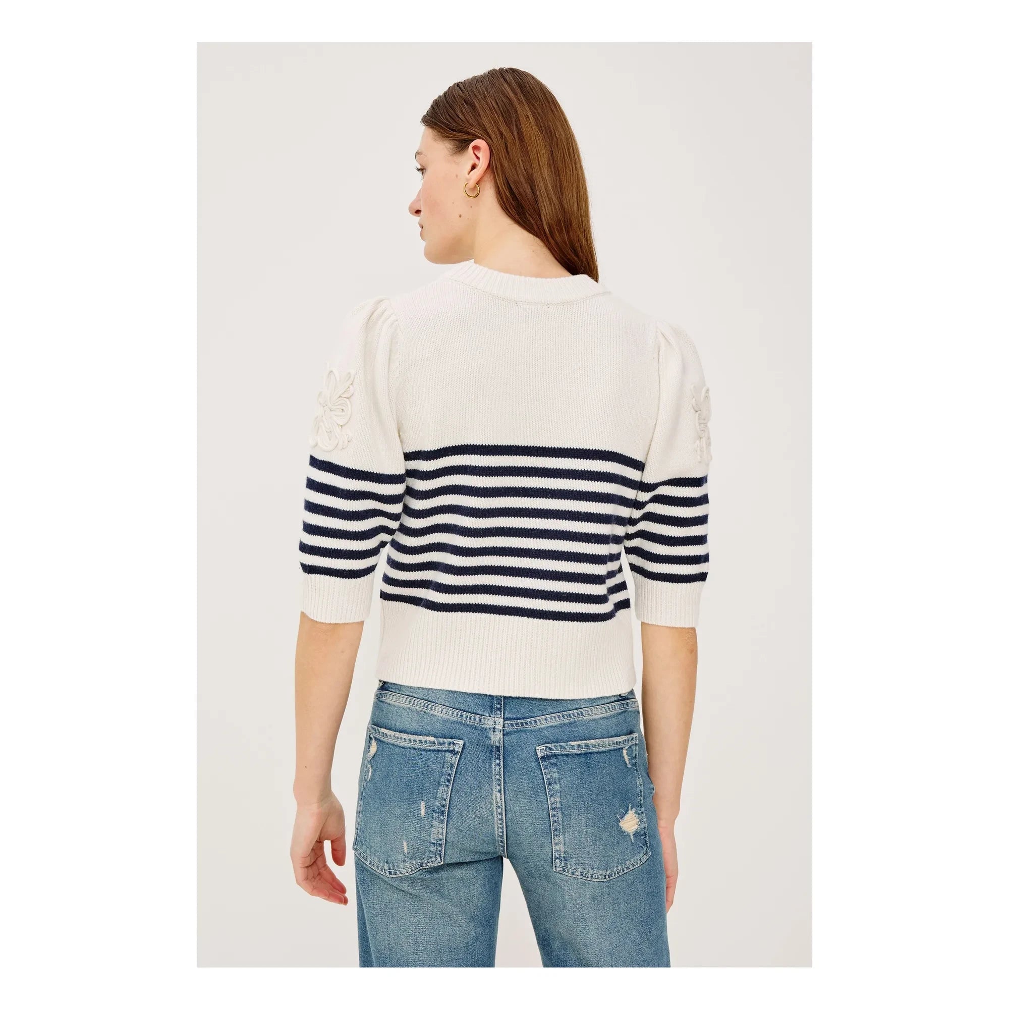 Rails - Martha Striped Sweater | Navy Blue