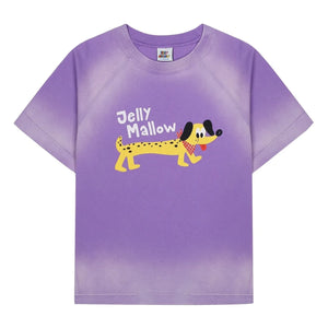 Jelly Mallow - Batik-Hundeshirt | Lila