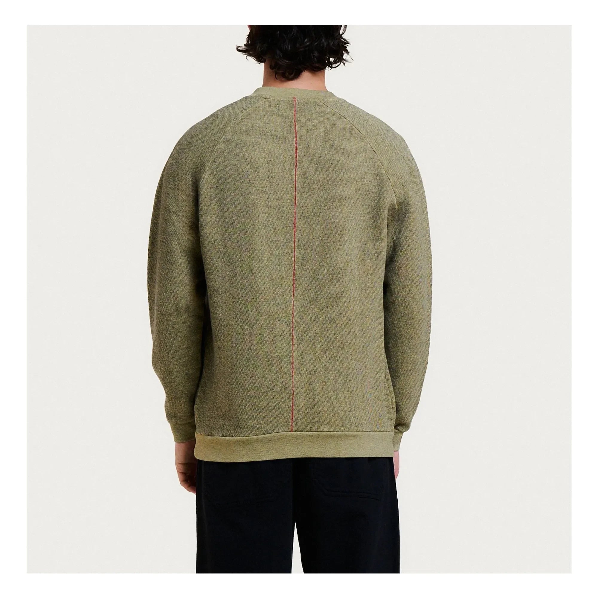 Homecore - Terry-Sweatshirt | Beige - Grün