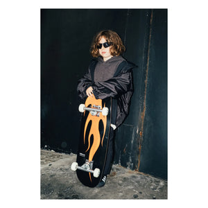 Mino Skateboards - Sunny Flame Kaykay | Siyah