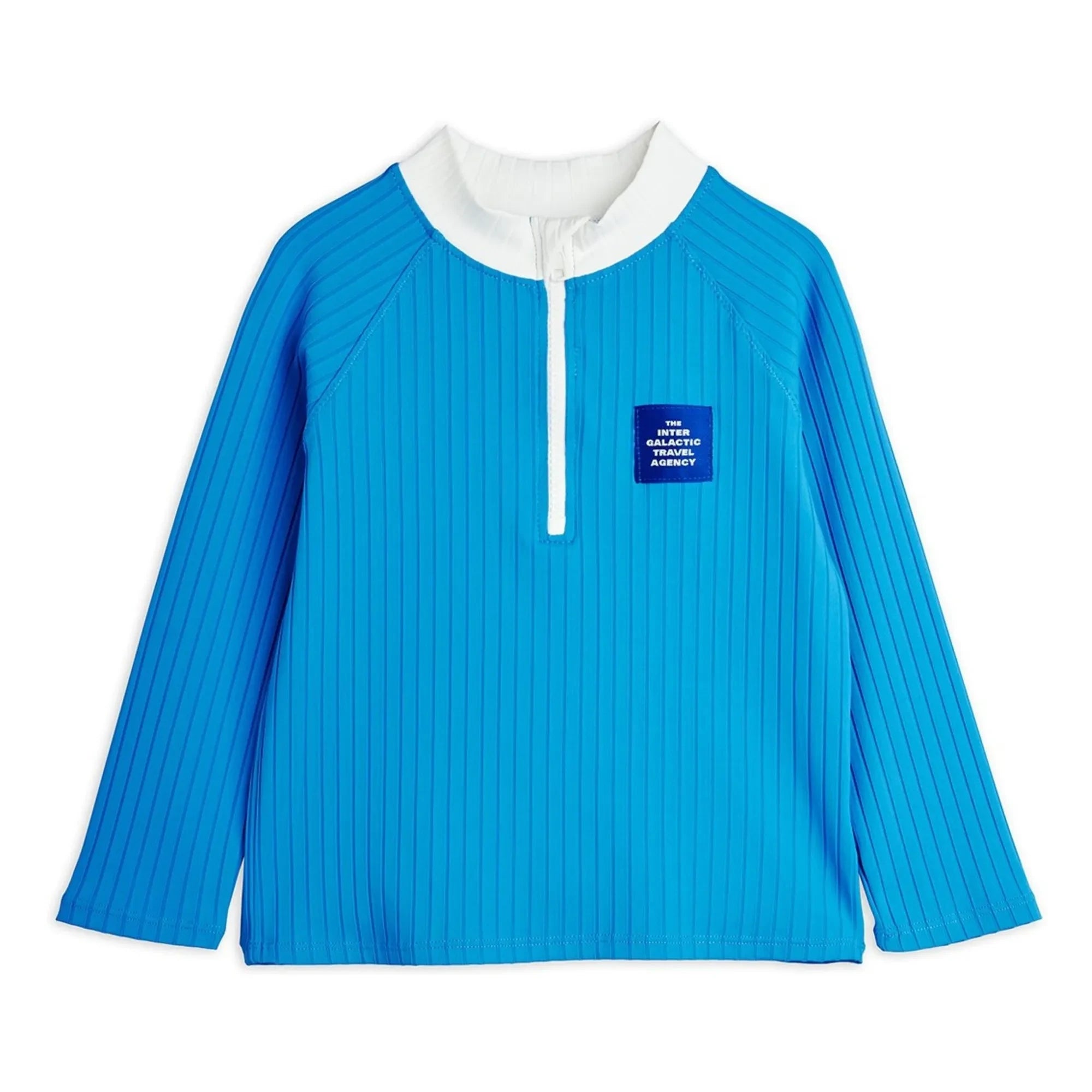 Mini Rodini - Anti-UV Schwimm-T-Shirt aus recycelten Fasern | Blau