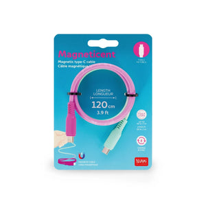 Legami - Magnetic Type-C charging and synchronization cable - Electric Aura