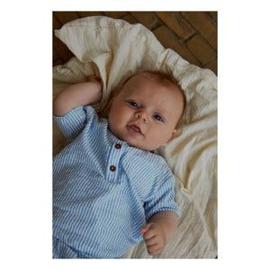 Copenhagen Colors - Organic Cotton T-Shirt and Bloomer Set | Light Blue