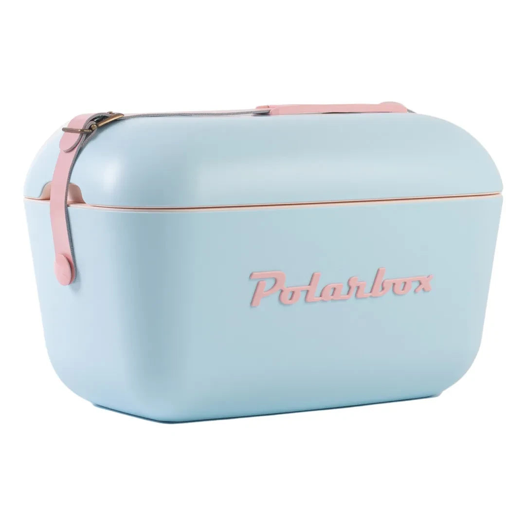 Polarbox - Renkli Saplı Soğutucu Kutu | Açık mavi