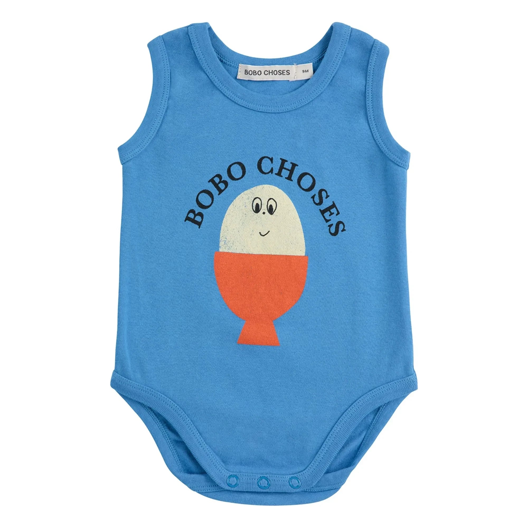 Bobo Choses - Bobo ärmelloser Body aus Bio-Baumwolle | Blau
