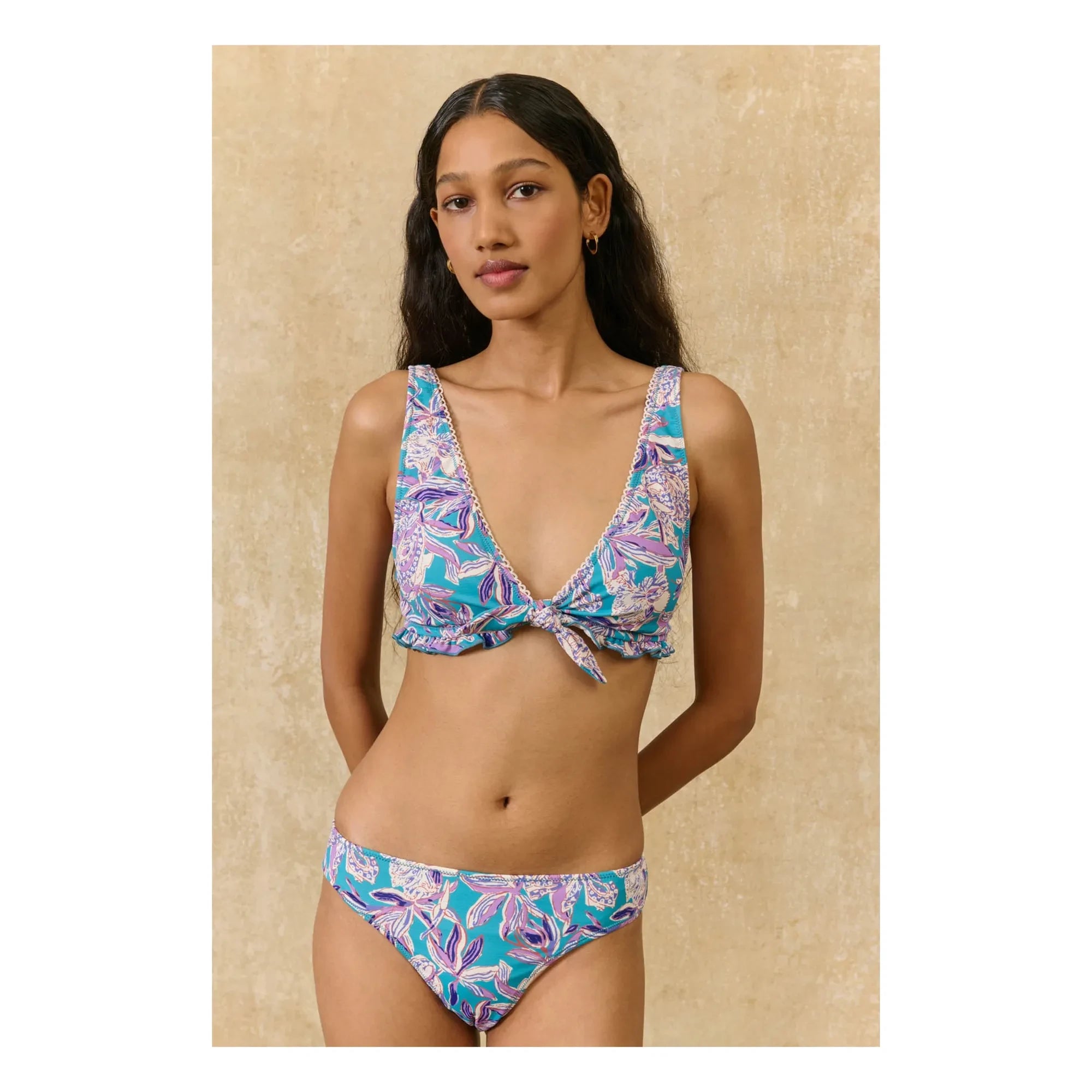 Louise Misha - Ohau Swimsuit Top | Blue