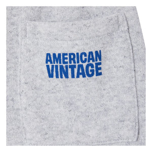 American Vintage - Evona Jogger Shorts | Heather Grey