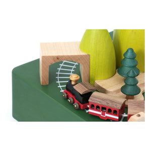 Wooderful Life - Spring Train Wooden Music Box
