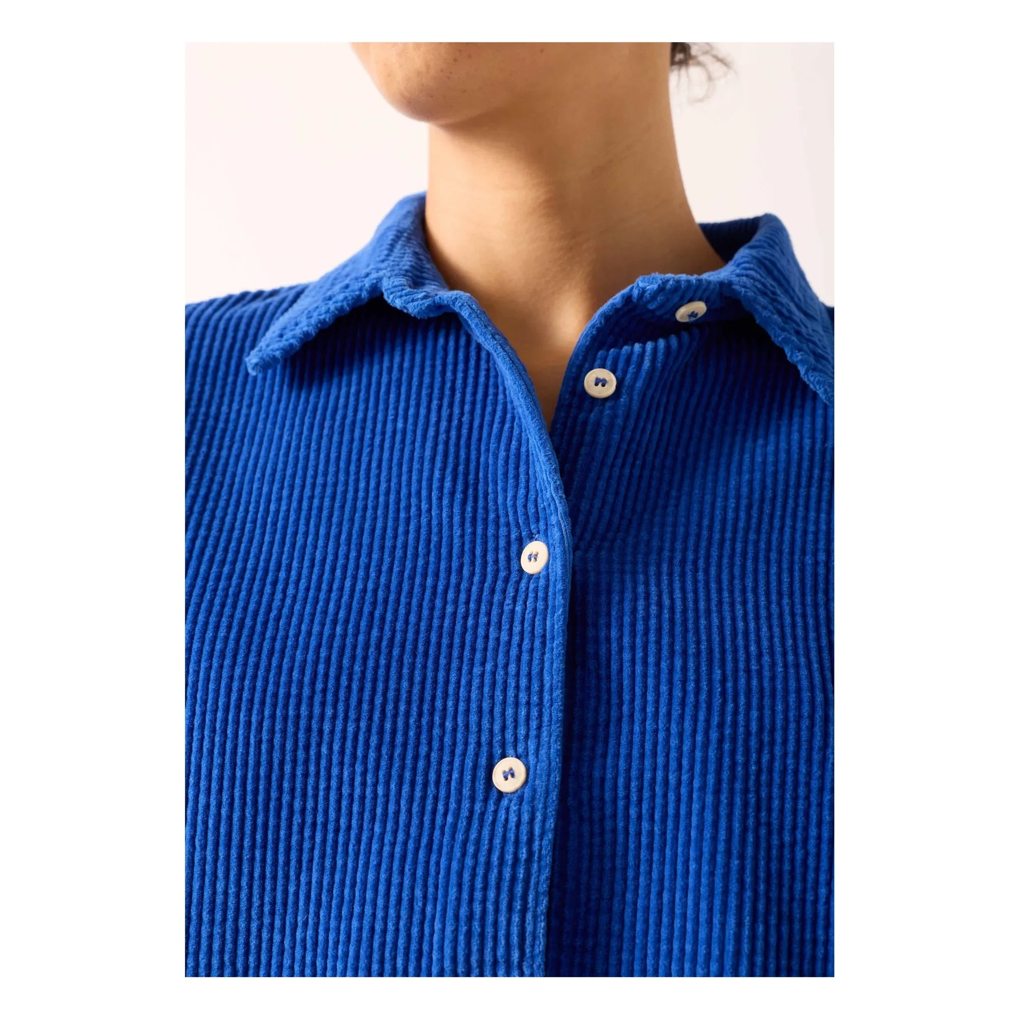 American Vintage - Padow Baumwollhemd | Blau