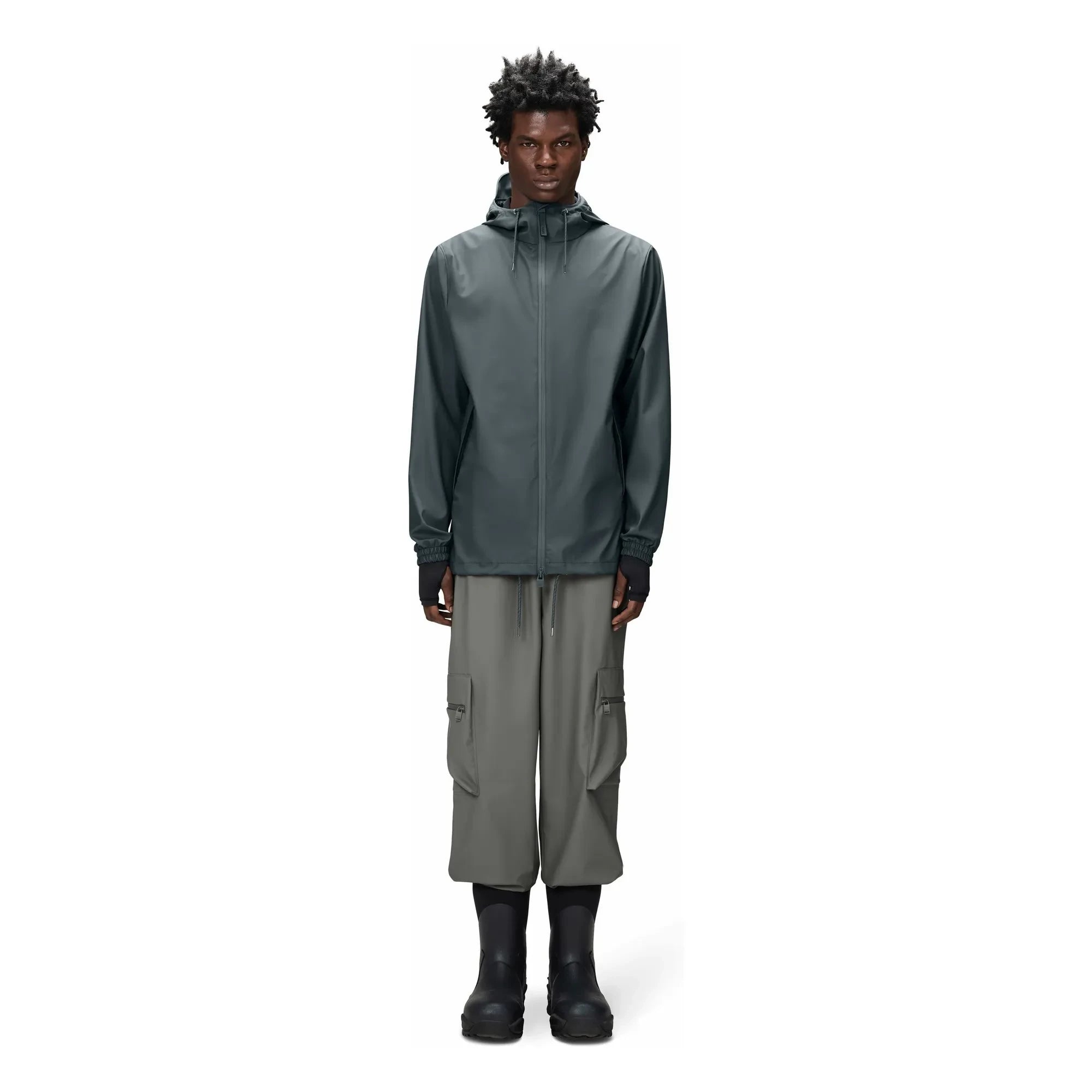 Rains - Storm Breaker W3 su geçirmez ceket | Lagoon Blue