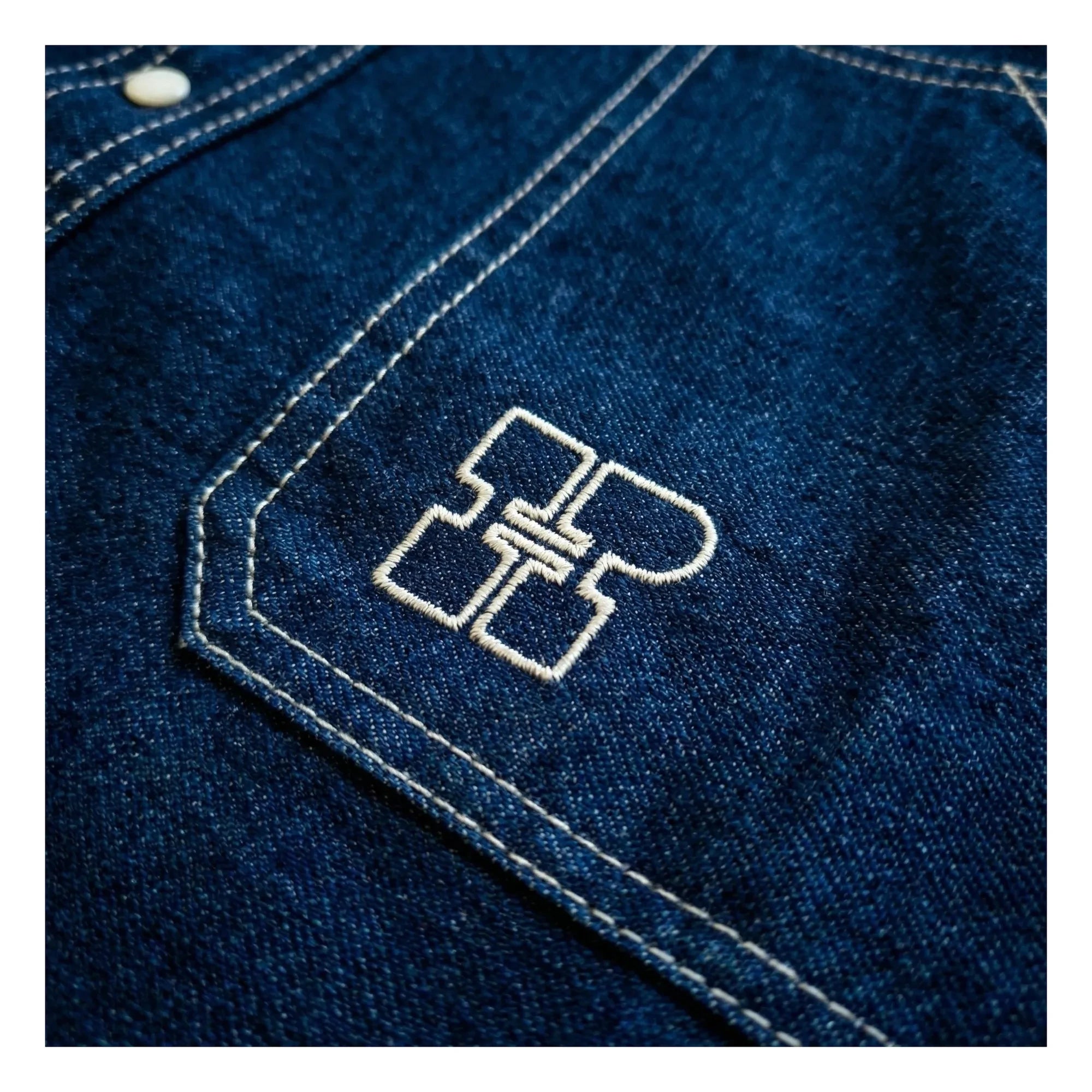 Hundred Pieces - Wayne Denim Shirt | Dark Blue