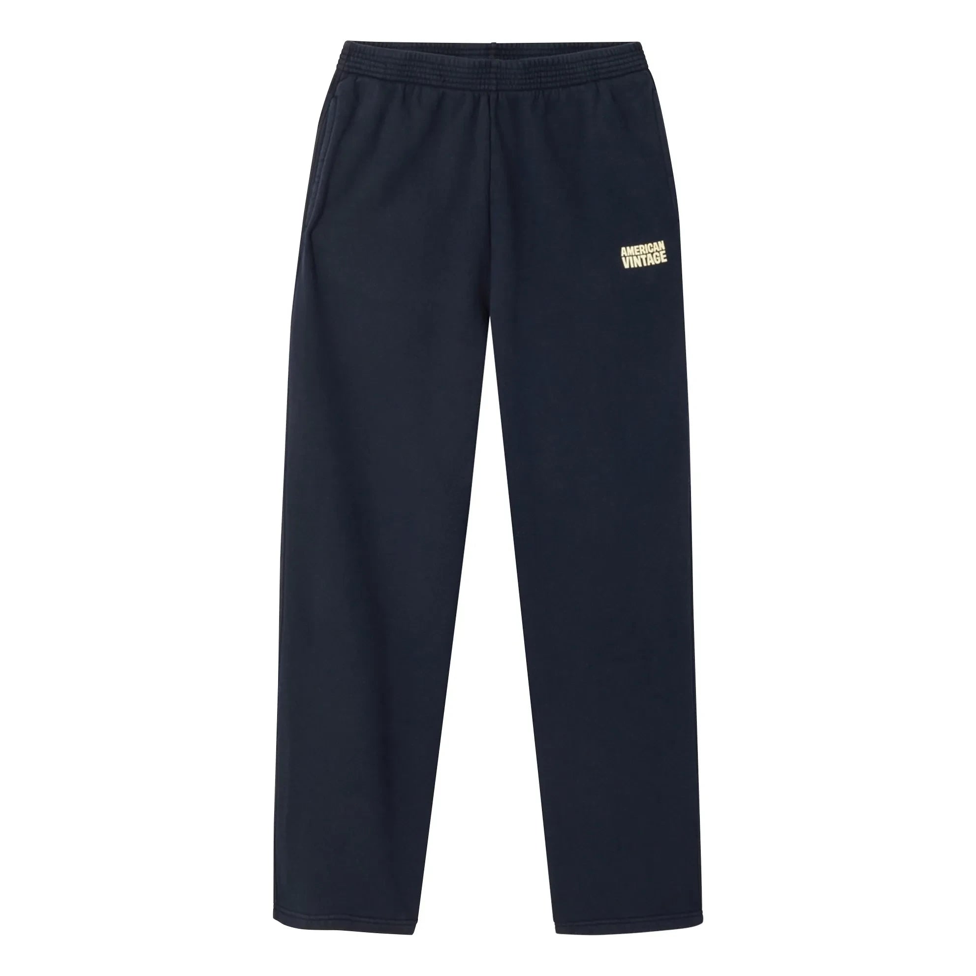 American Vintage - Plizzy Baumwoll-Jogger | Marine