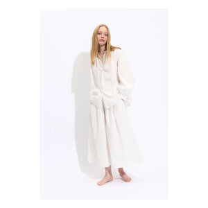 BELLEPIECE - Jeff Cotton Poplin Blouse | Beyaz