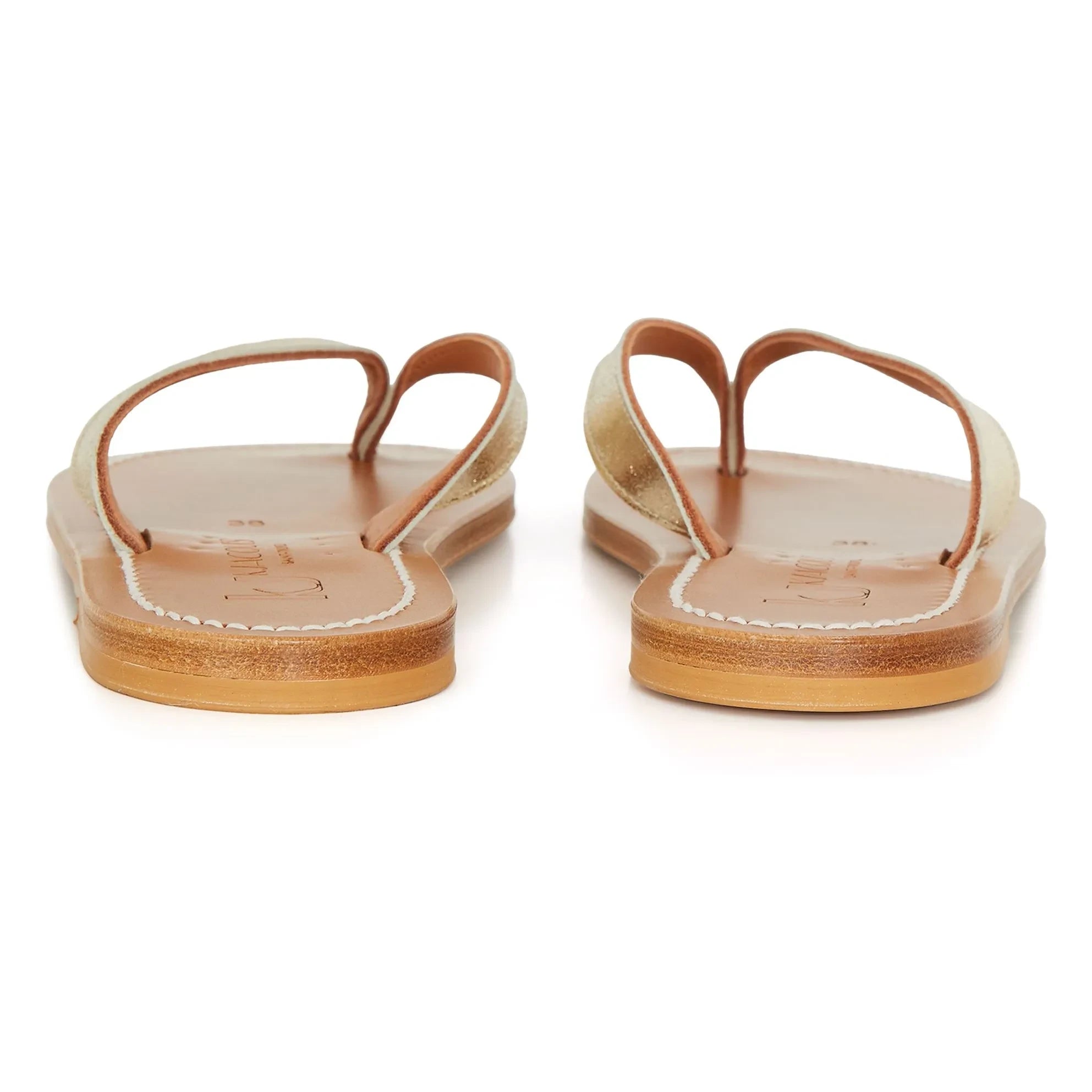 K.Jacques – Torino Methyl Sandalen | Gold