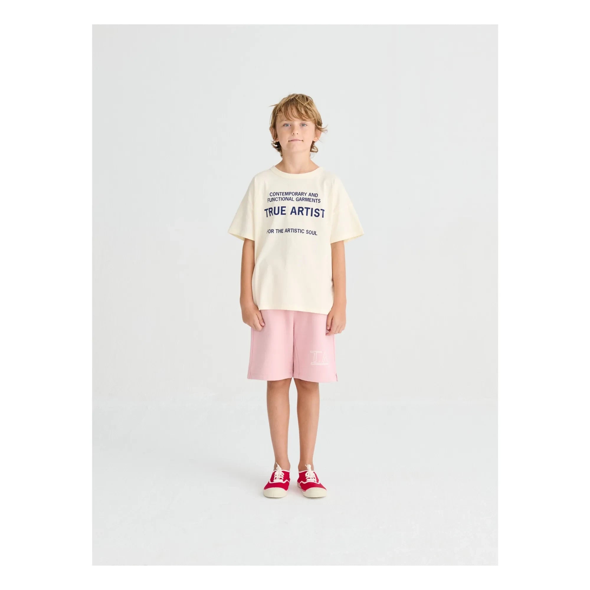 True Artist - N°1 T-Shirt Bio-Baumwolle | Creme