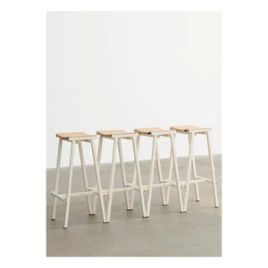 Hay - 75 cm Yüksek Tabure 8 | Fildişi