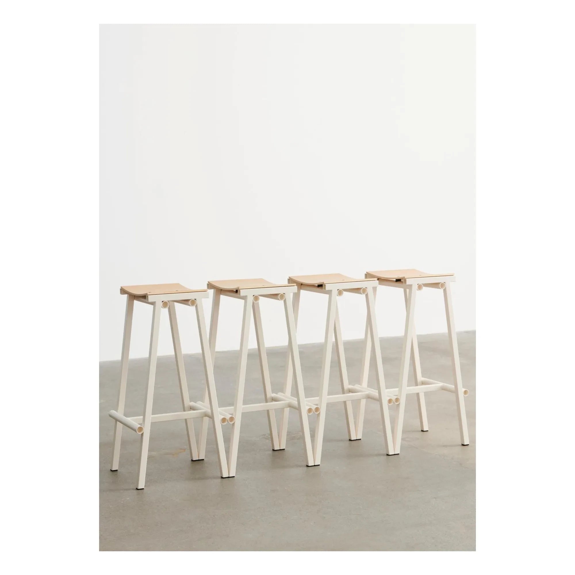 Hay - 75 cm Yüksek Tabure 8 | Fildişi