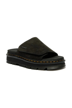 Dr. Martens Süet Platform Terlik ZebZag Slide